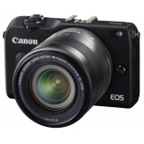 佳能（Canon） EOS M2 微型单电套机 黑色（EF-M 18-55mm f/3.5-5.6 IS STM、闪光灯90EX）