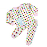 无骨缝制 纯棉宝宝新生婴儿保暖内衣加厚套装