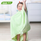 LO 100%竹纤维浴巾 婴儿浴巾 大号加重儿童浴