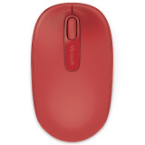 微软 (Microsoft) 无线便携鼠标1850 火焰红  无线鼠标 轻巧便携 多色可选 办公鼠标