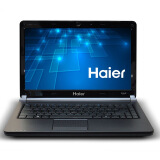 海尔（Haier） 7G-2 14英寸笔记本电脑（1000M 2G 320G 1G独显 USB3.0 DVD刻录 DOS）炫黑