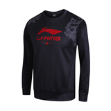 李宁Li-ning都市轻运动男子套头无帽卫衣 大LO