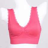 馨雅丽无钢圈运动<em>文胸</em> 蕾丝性感薄款瑜伽<em>跑步</em>
