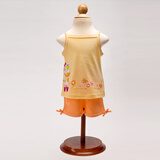 超高好评 minicar夏季宝宝连衣裙 女孩裙子套装