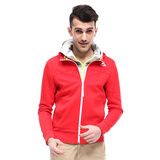 14春夏新款kappa背靠背运动服男卫衣男开身帽