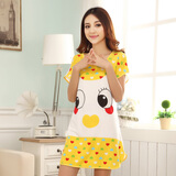 货到付款2014夏季睡衣女新款可爱家居服 希芝