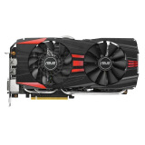 华硕(asus) 圣骑士 gtx780-dc2oc-3gd5 941mhz/6008mhz 3gb/384bit