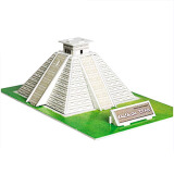 D益智立体拼图建筑纸模型玛雅金字塔B368-6怎
