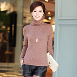 羊毛衫修身针织衫长短保暖 女士打底衫 <em>毛衣</em> e