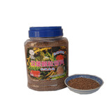 缓沉!牛心汉堡颗粒 400g 鱼粮 鱼食 鱼饲料 七彩