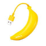 �˿�����ECOLA�� USB-HUB10 �㽶USB2.0 4��HUB������ ר����� USB�ڲ�ӵ�� ������ӵ�Դ