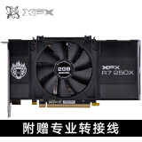 讯景（XFX）R7 250X 2G 黑狼 六屏版 950/5000MHz 128bit DDR5 显卡