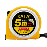 锴达（KATA）5米钢卷尺盒尺伸缩尺米尺标准测量工具公制双色覆膜 KT31005