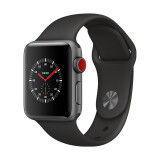 Apple Watch Series 3【测试请勿下单】智能手表（GPS+蜂窝款 38毫米 深空灰色铝金属表壳 黑色运动型表带 MTGL2CH/A）