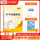 天利38套  2024版  河南中考试题精选  初三复习资料历年真题模拟汇编考试试卷初中九年级专题训练测试卷 2024版  语文