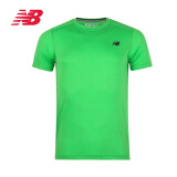 NEW BALANCE NBNewBalanceNB 男款AMT53091圆领短袖上衣运动上衣T恤简约舒适 VCH L