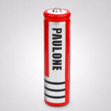 paulone 强光手电筒电池18650充电锂电池3.7v 一节锂电池DC01