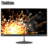 联想（ThinkVision）27英寸 纤薄窄边框 QHD2K分辨率 99%sRGB 电脑显示器（HDMI DP接口）X27q