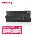 樱桃（CHERRY）MX9.0 G80-3980LYBEU-2 机械键盘 有线键盘 游戏键盘 全尺寸RGB背光  黑色 樱桃红轴