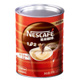 雀巢（Nestle）1+2原味速溶咖啡粉1.2kg/桶 三合一低糖罐装量贩装 可冲80杯