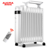 澳柯玛（AUCMA）遥控电油汀13片取暖器家用/电暖器/电暖气片家用 NY22D618-13(Y)