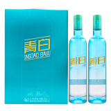 琅琊台52度青白礼盒白酒礼盒 送礼整箱 浓香型高颜值粮食酒 送礼年轻好酒山东好礼青岛特产 6瓶礼盒装