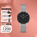 丹尼尔惠灵顿（DanielWellington）DW流金女表32mm金属表带欧美表女士手表520礼物送女友DW00100162