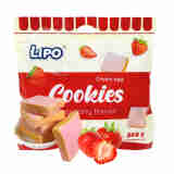 Lipo草莓味面包干260g 越南进口饼干  休闲零食 五一出游 野餐