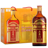 石库门 上海老酒 红色峥嵘2001 红标 特型半干黄酒 12度 500ml*6瓶 礼盒整箱装