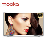 模卡（MOOKA ）55Q3 海尔55英寸 全高清曲面安卓智能液晶电视（黑色）