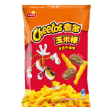 奇多（Cheetos）零食 休闲食品 粟米棒日式牛排味90g 新旧包装随机发货