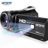欧达（ORDRO）D395 高清夜视数码摄像机第三代夜摄技术可外接4K光学超广角镜头WIiFiAPP分享