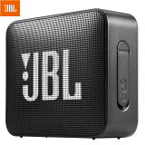 JBL GO2 音乐金砖二代 便携式蓝牙音箱+低音炮 户外音箱 迷你小音响 可免提通话 防水设计 夜空黑