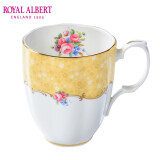 ROYAL ALBERT 英国皇家阿尔伯特骨瓷杯马克杯茶杯古典欧式咖啡杯礼盒单只装 小花束