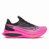 索康尼（SAUCONY）男鞋Endorphin Pro 5啡鹏5新款碳板支撑轻便缓震竞速马拉松跑步鞋 粉红黑(S21064-131) 40