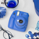 富士instax立拍立得 一次成像相机 mini9 (mini8升级款) 海水蓝