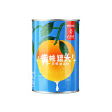八享时糖水黄桃罐头425g 出口日本级 水果罐头 休闲零食 即食食品 京东出品