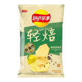 乐事（Lay’s）轻焙薯片 零食 休闲食品 柚香黑椒味 70g 百事食品