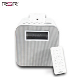 RSR DS411 苹果音箱蓝牙音箱 iPhone X/8/7/6s/ipad手机底座音箱 白色