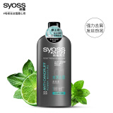 丝蕴(syoss)男士水润去屑洗发露500ml(洗发水针对有头屑的发质）