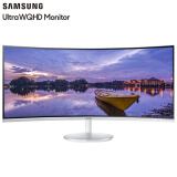 三星（SAMSUNG）34英寸 1500R曲率 100Hz量子点 WQHD高分辨率 爱眼 HDMI/DP接口 可升降电脑显示器C34F791WQC