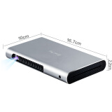 小帅（Xshuai）iBox Pro BP2102Z 投影仪 家用 全高清 （梯形校正 HDMI有线连接  适用于安卓/苹果同屏）