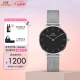 丹尼尔惠灵顿（DanielWellington）DW流金女表32mm金属表带欧美表女士手表生日礼物送女友DW00100162