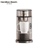 汉美驰（Hamilton Beach）咖啡机 美式免滤纸滴漏式特浓不锈钢49981-CN