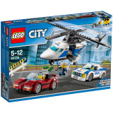 乐高(LEGO)积木 城市组系列City高速追捕5-12岁 60138 儿童玩具车 男孩女孩 情人节礼物