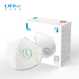 LIFAair LM99 kn95口罩 带呼吸阀 防飞沫防花粉防粉尘防雾霾  立体骨架口罩（1只装）