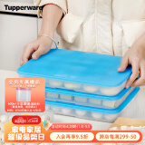 特百惠（Tupperware）冰箱冷冻保鲜盒1.3Lx4食品级收纳盒速冻肉类汤圆储藏盒