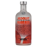 洋酒瑞典绝对伏特加(absolut vodka) 红柚味750ml