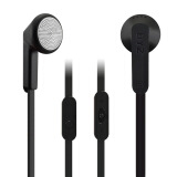 BYZ S600（立体声线控）平耳塞式 手机耳机 黑色
