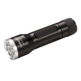 博客户外迷你型泛光手电筒 防水铝合金 LED时尚精致小手电 家用 随身携带 全新航空铝合金制造SLT-P005(黑)